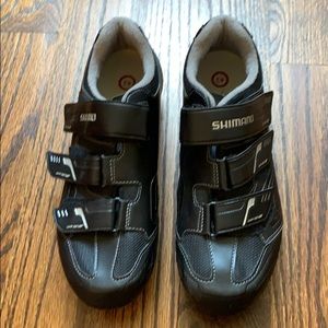 Shimano indoor cycling shoes with SPD clips